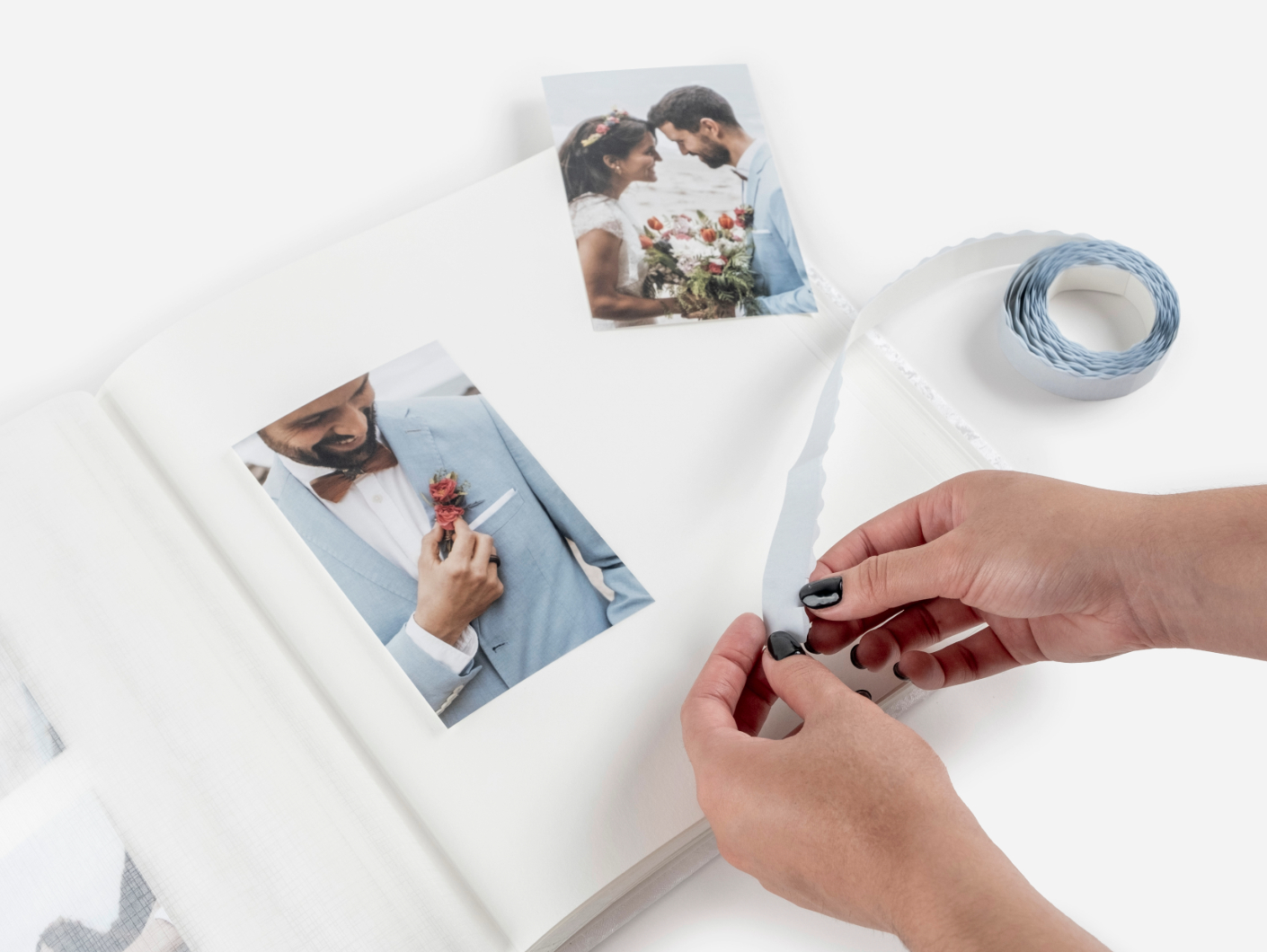 Álbum para pegar fotos